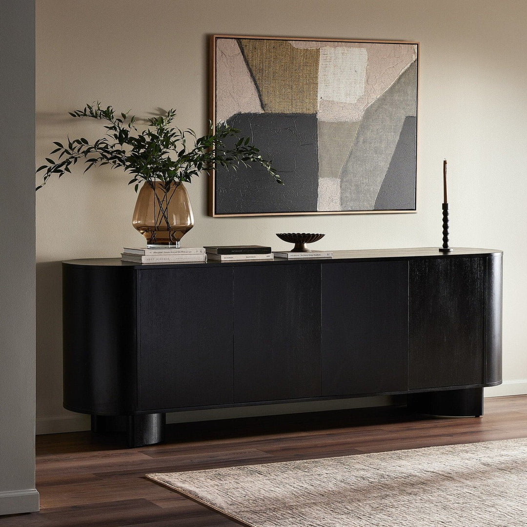 Emerson Sideboard - Aged Black Acacia