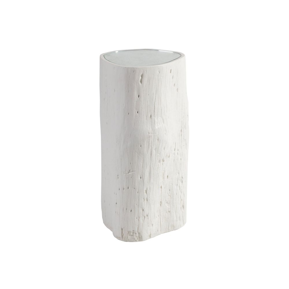 Side Tables Capitola Asymmetric Spot Table - White