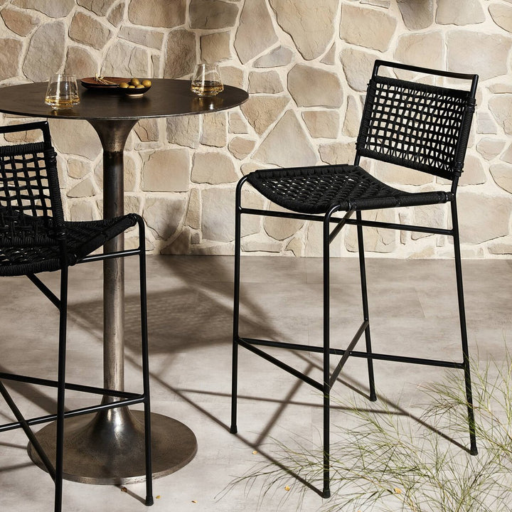 Roosevelt Outdoor Bar + Counter Stool - Earth Rope - Counter