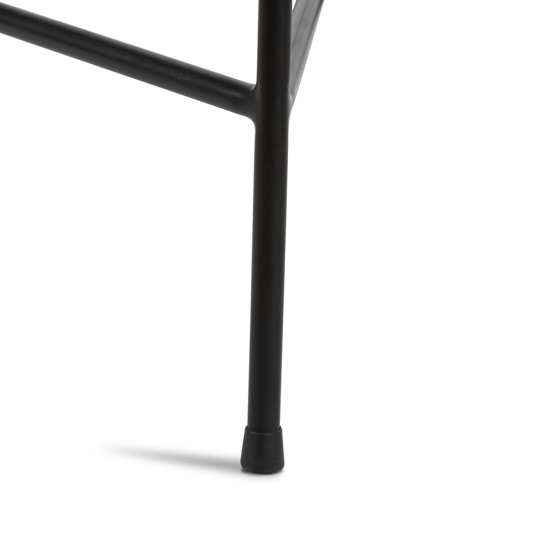 Roosevelt Outdoor Bar + Counter Stool - Black Rope - Counter