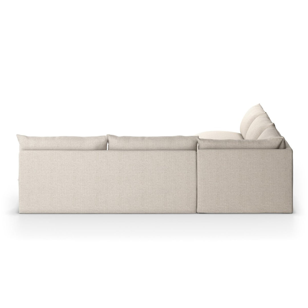 Cole Outdoor 3-Piece Sectional - Faye Sand