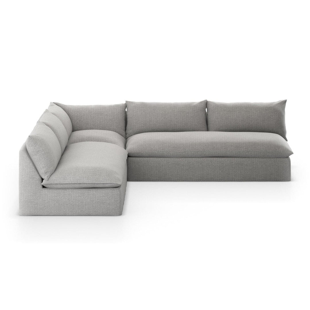 Emerson Outdoor 3-Piece Sectional - Faye Ash