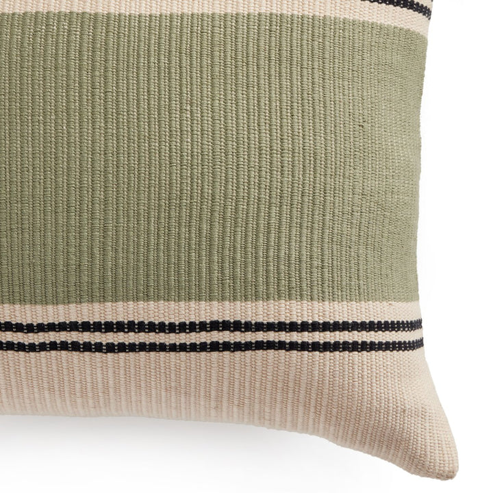 Artisan Merido Pillow - Sage - 14"X20" - Cover + Insert