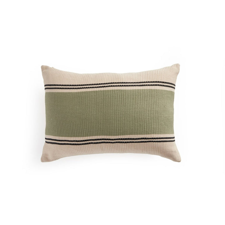 Artisan Merido Pillow - Sage - 14"X20" - Cover + Insert