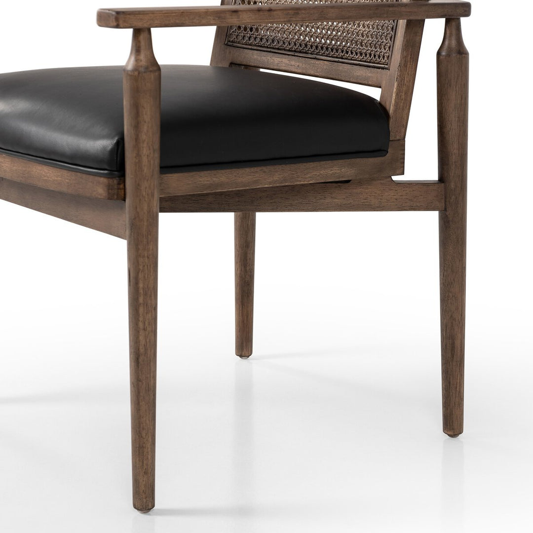 Xander Dining Armchair - Carson Black