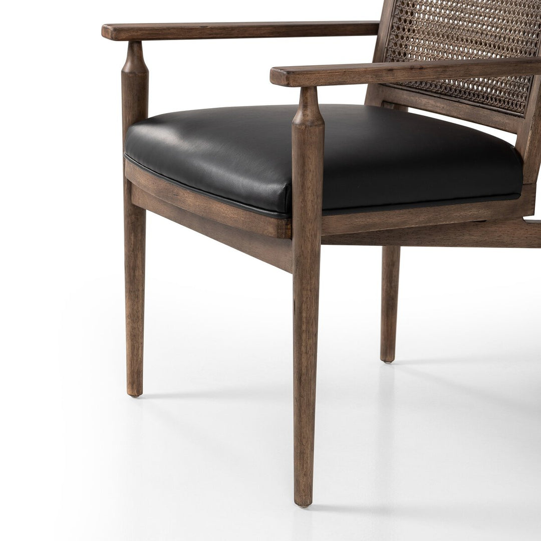 Xander Dining Armchair - Carson Black