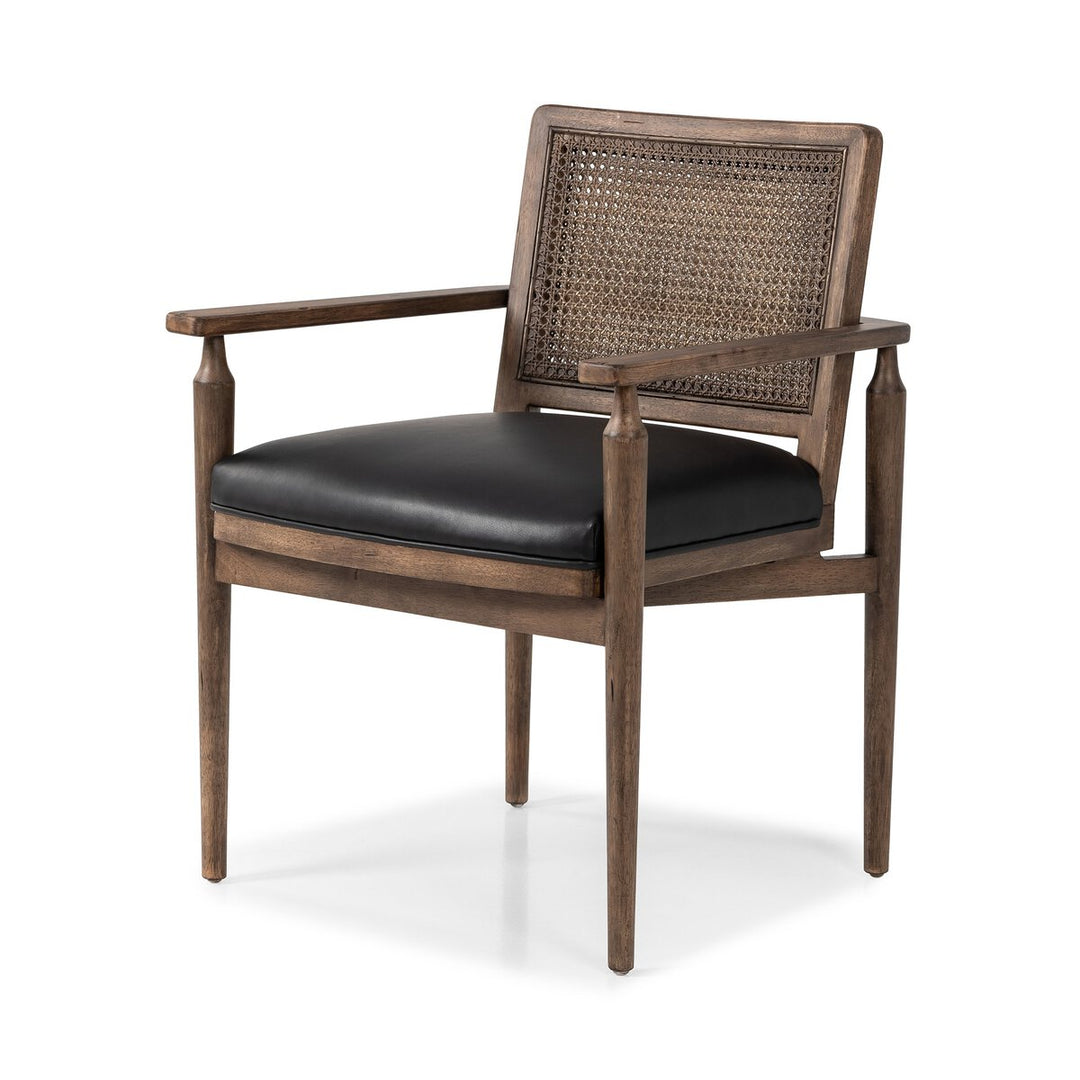 Xander Dining Armchair - Carson Black