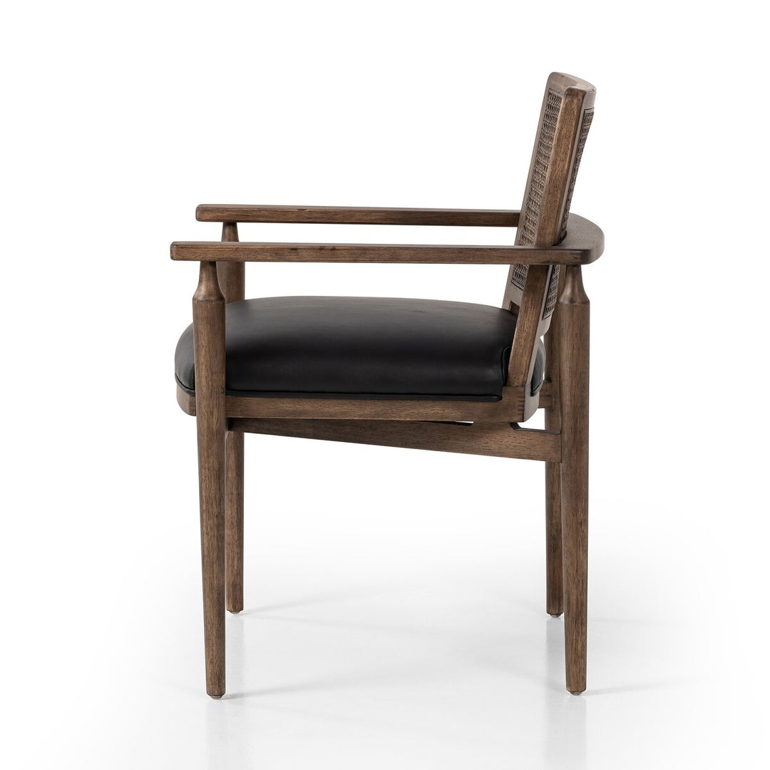 Xander Dining Armchair - Carson Black