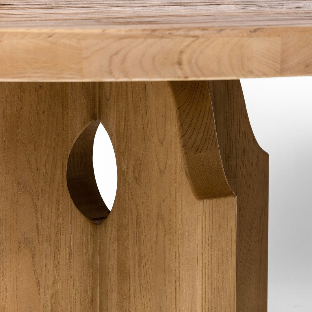 Beckett Round Dining Table - Natural Elm