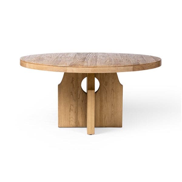 Allandale Round Dining Table-Four Hands-FH-235824-001-Dining TablesNatural Elm-3-France and Son