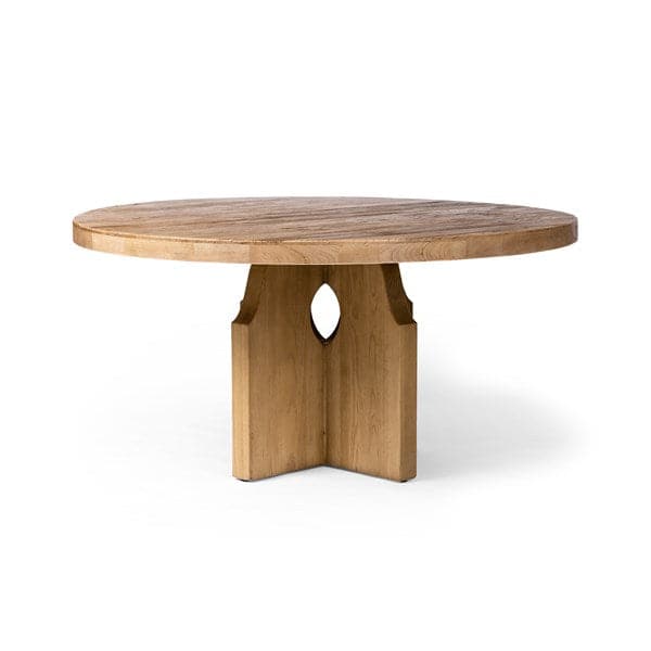 Allandale Round Dining Table-Four Hands-FH-235824-001-Dining TablesNatural Elm-1-France and Son