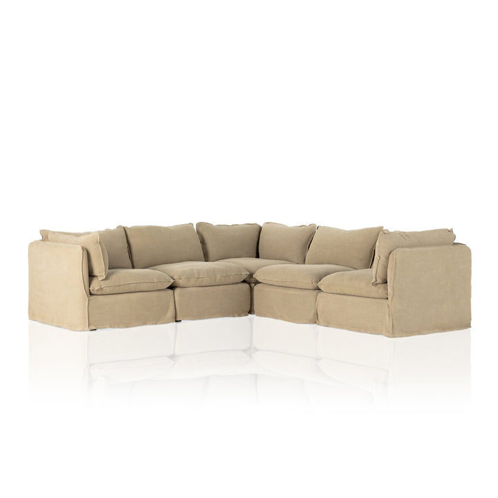 Andre Slipcover Sectional Pieces