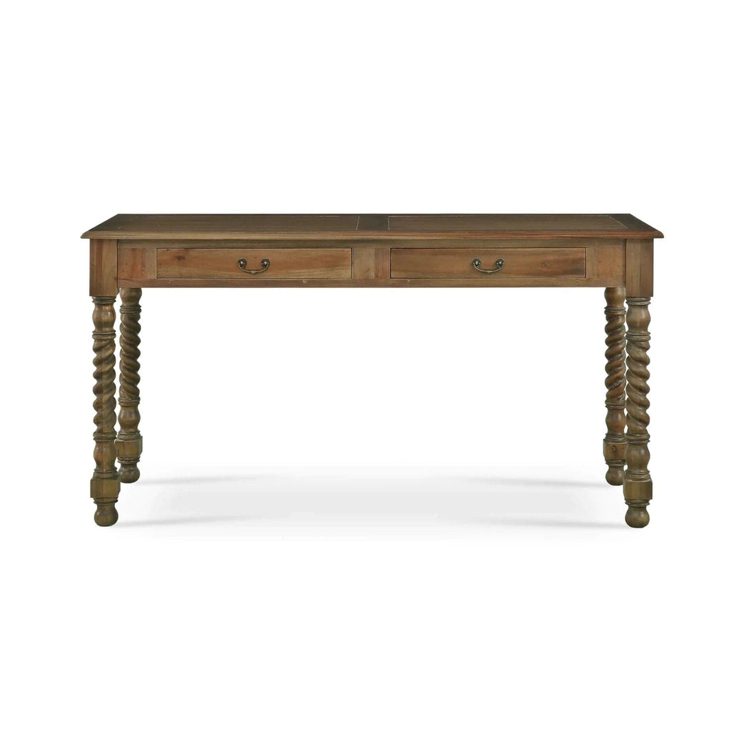 Console Desk-Bramble-BRAM-23583STW-Console TablesStraw Wash-2-France and Son