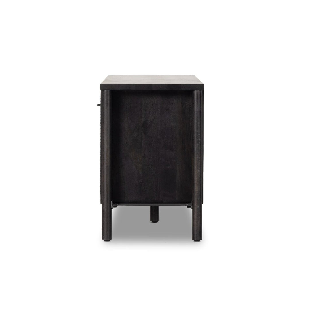 Veda Media Console - Black Cane