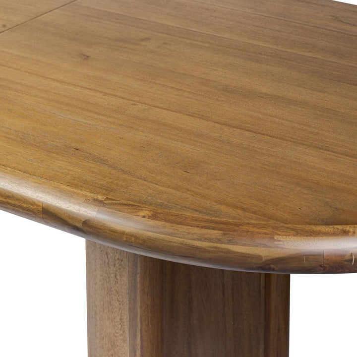 Paden Extension Dining Table - Seasoned Brown Acacia