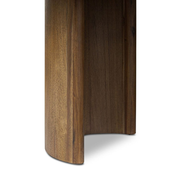 Paden Extension Dining Table - Seasoned Brown Acacia