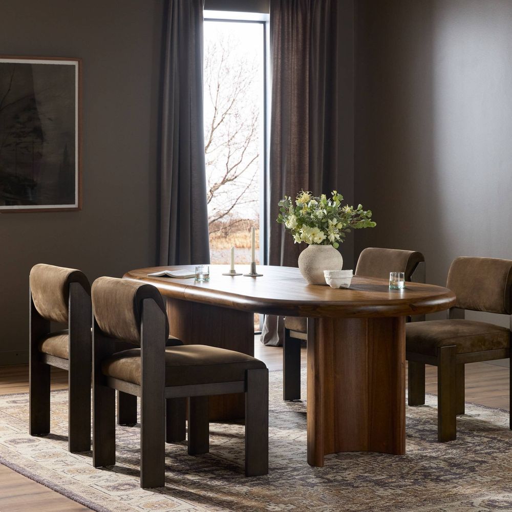 Dining Tables Paden Extension Dining Table - Seasoned Brown Acacia