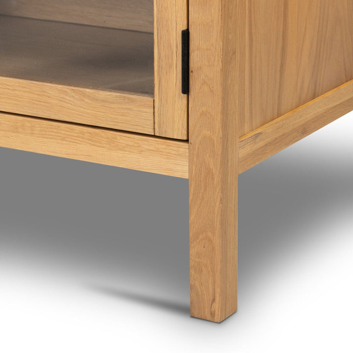 Hamilton Media Console - Light Oak