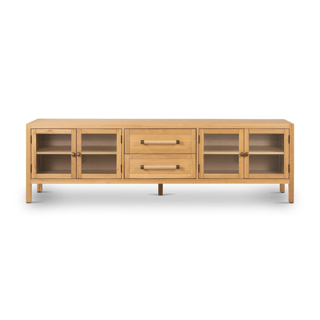 Hamilton Media Console - Light Oak