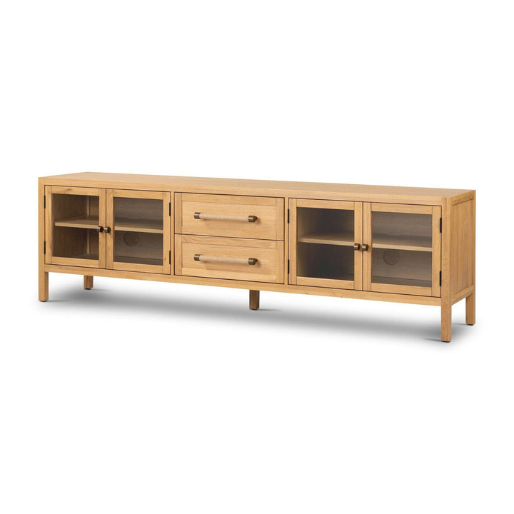 Hamilton Media Console - Light Oak