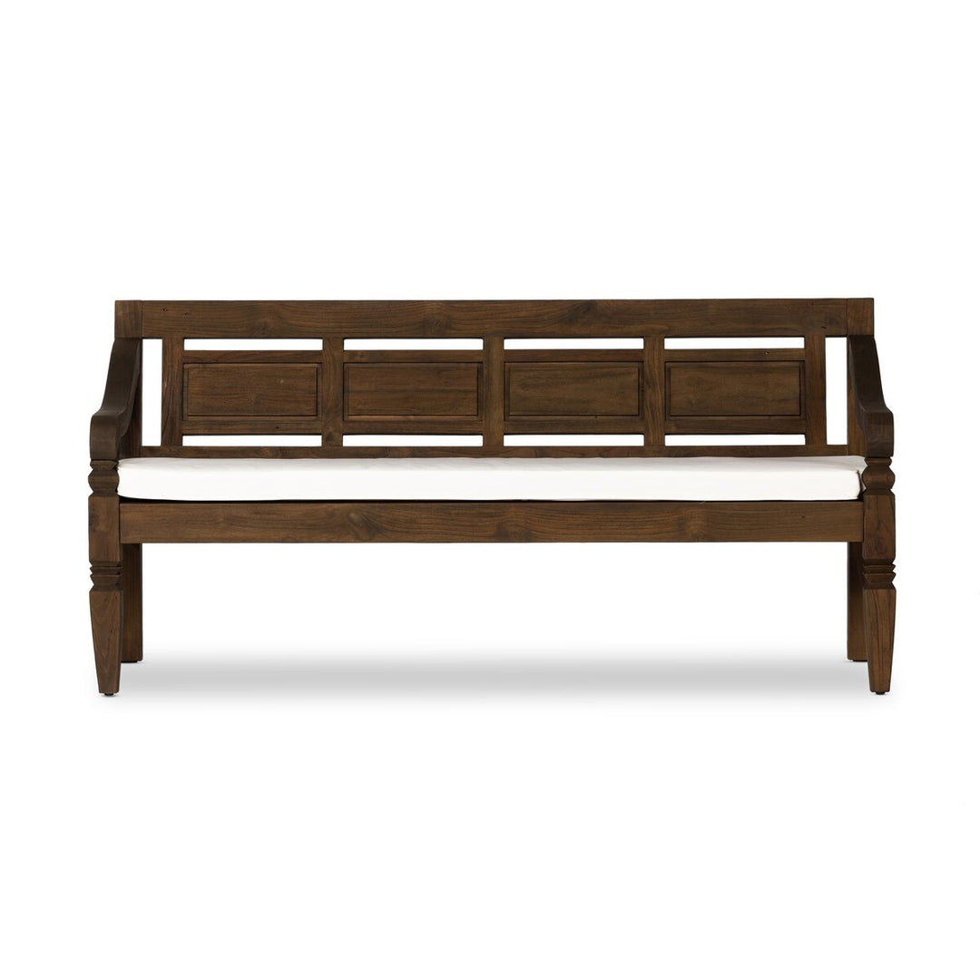 Niles Outdoor Bench - W/ Cushion