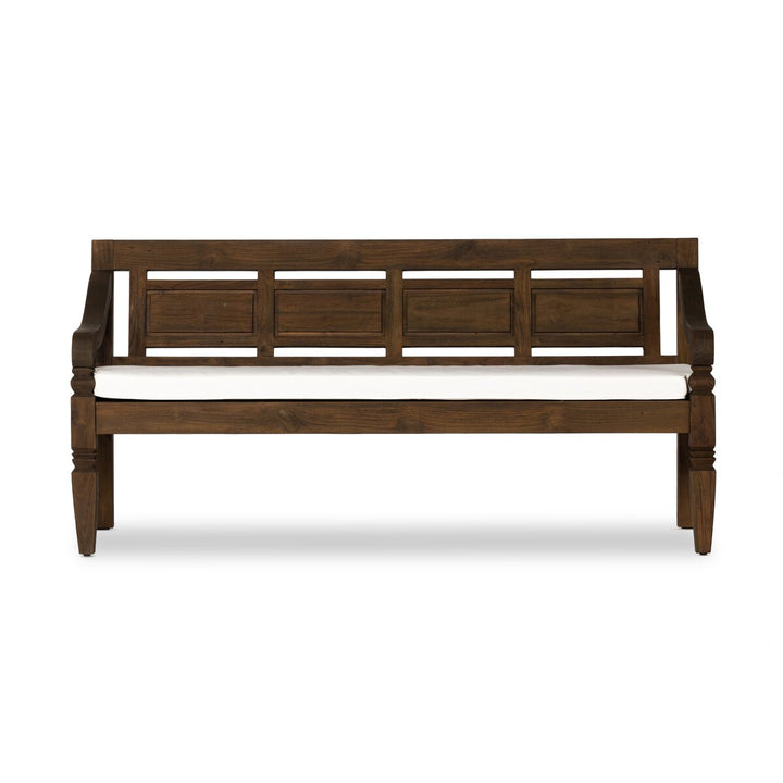 Niles Outdoor Bench - W/ Cushion