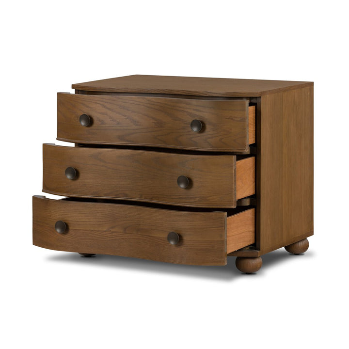 Santiago Nightstand - Toasted Oak