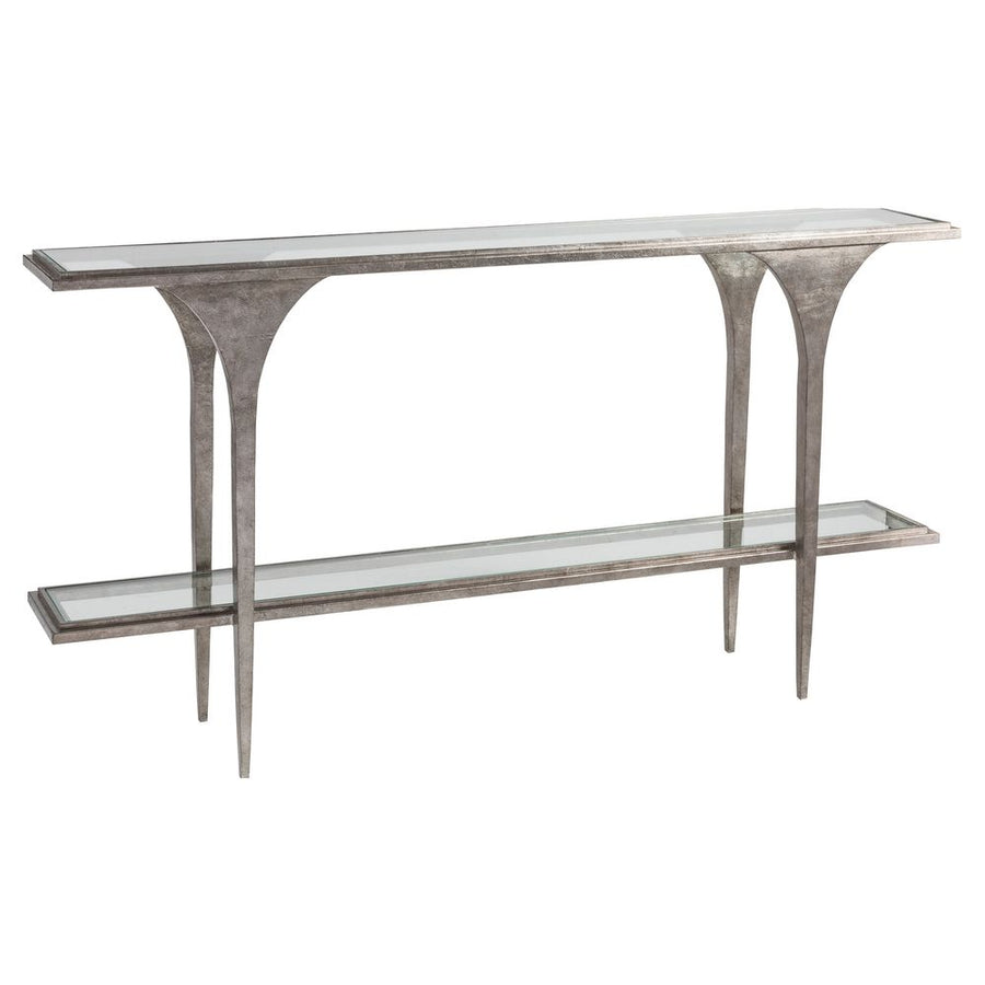 Console Tables Porto Silver Console - Silver Leaf