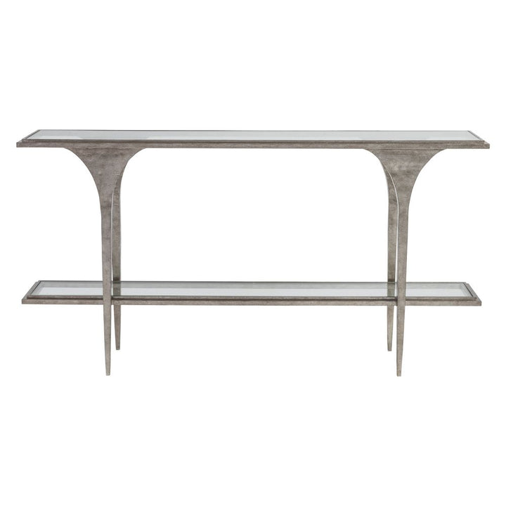 Console Tables Porto Silver Console - Silver Leaf