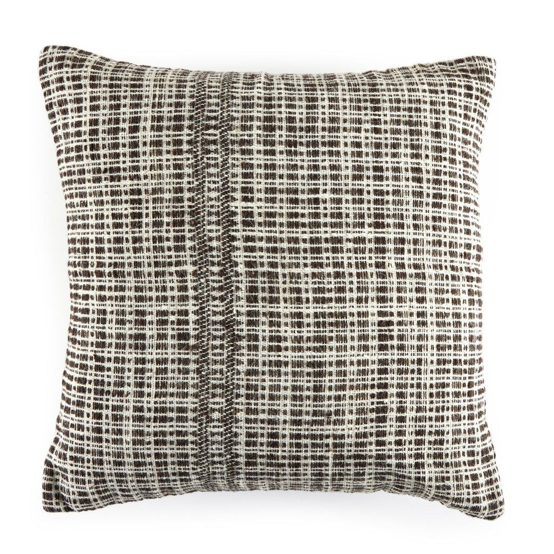 Mira Woven Pillow - Stripe Woven Pillow - Cover + Insert