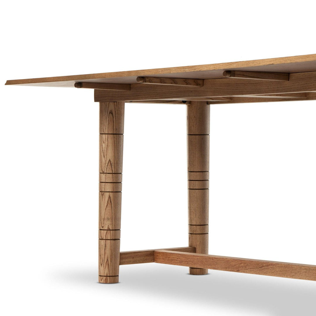 Turner Flip Top Console Table - Toasted Ash