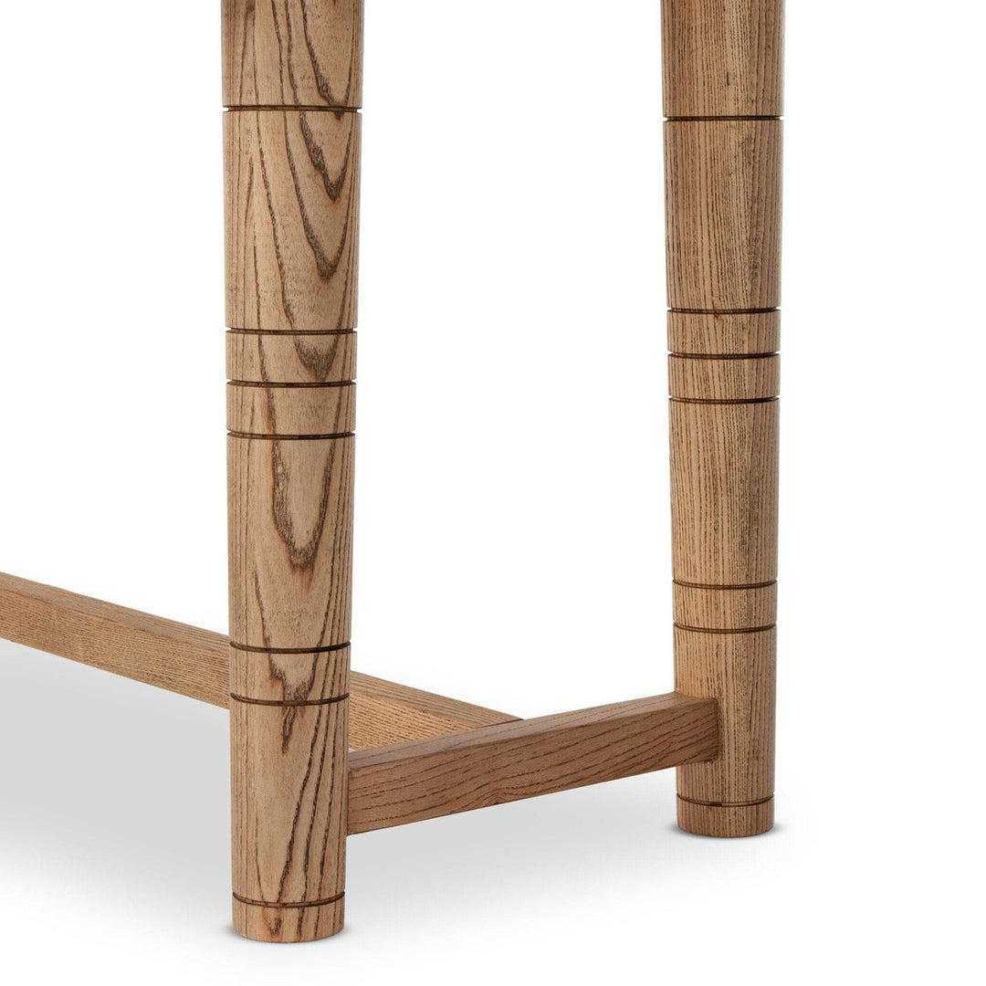 Turner Flip Top Console Table - Toasted Ash