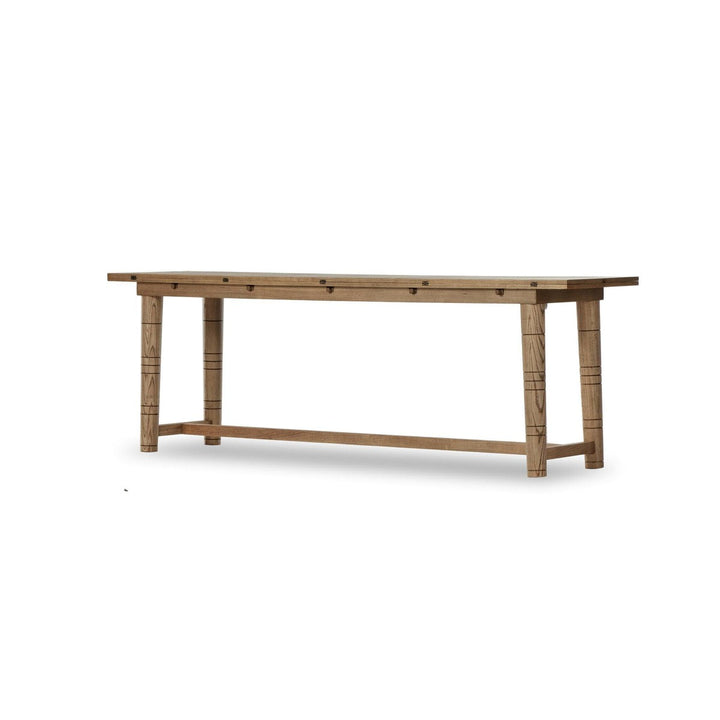 Turner Flip Top Console Table - Toasted Ash