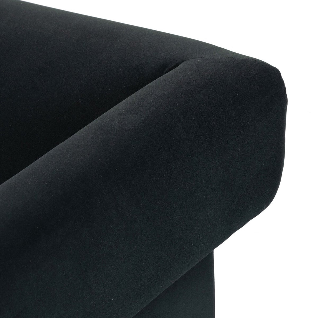 Athens Sofa - Modern Velvet Smoke