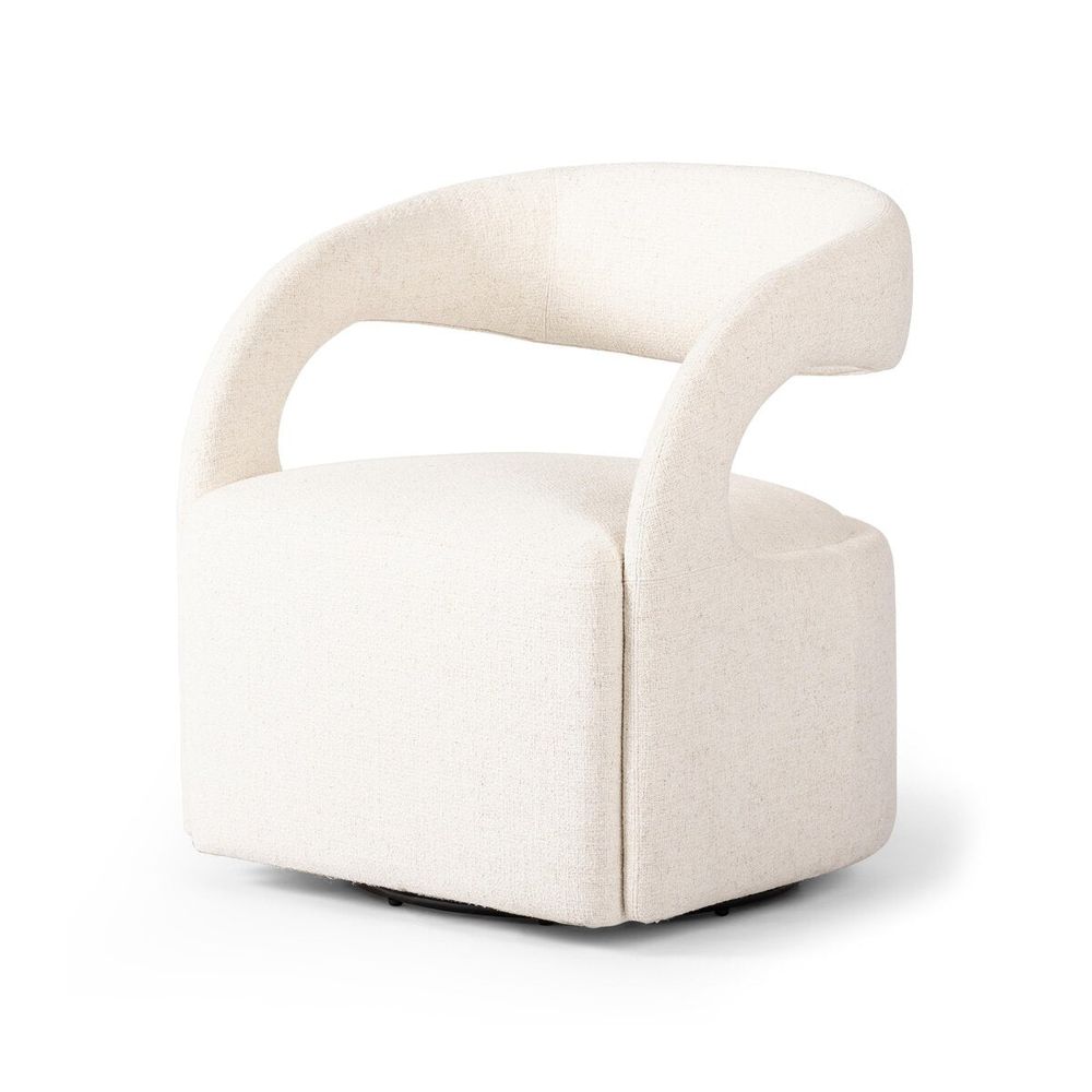 Lounge Chairs Hayes Swivel Chair - Omari Natural