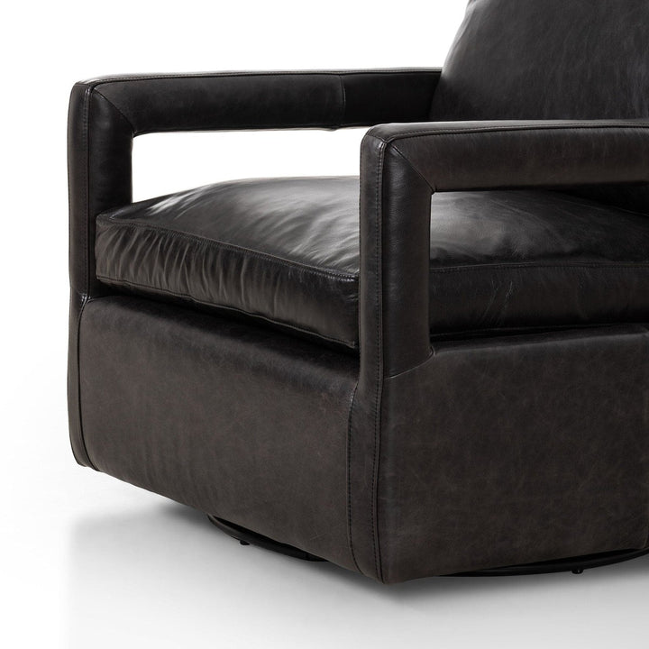 Landon Swivel Chair - Sonoma Black