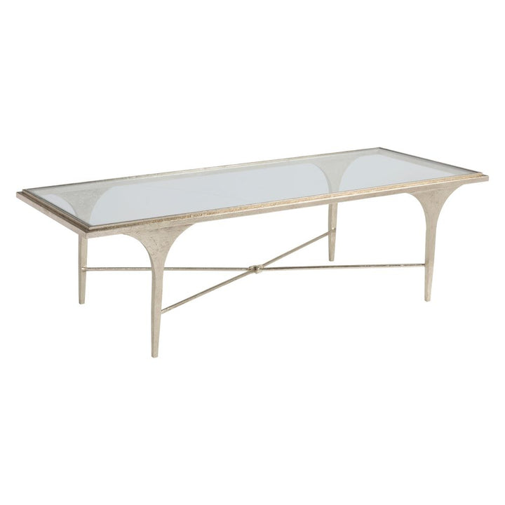 Coffee Tables Porto Champagne Rectangular Cocktail Table - Champagne
