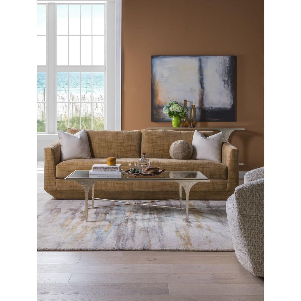 Coffee Tables Porto Champagne Rectangular Cocktail Table - Champagne