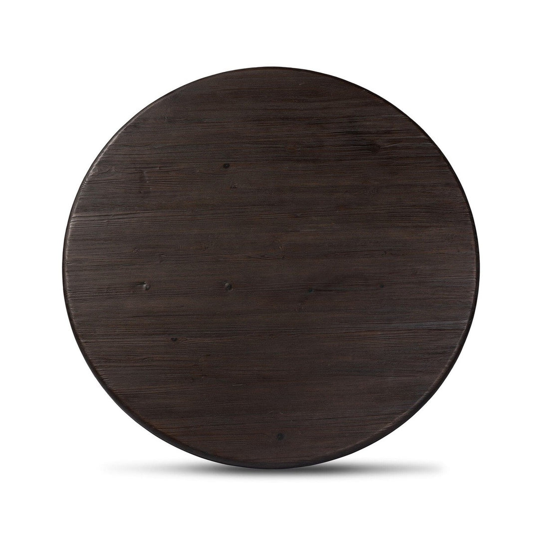 Hudson Round Dining Table - Burnt Pine