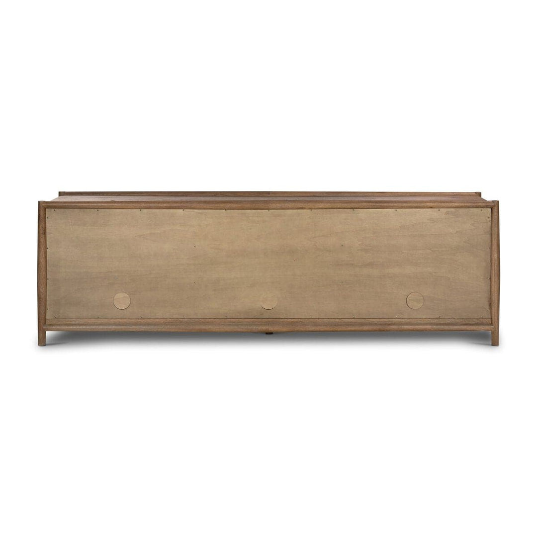 Glenview 6 Door Sideboard - Weathered Oak