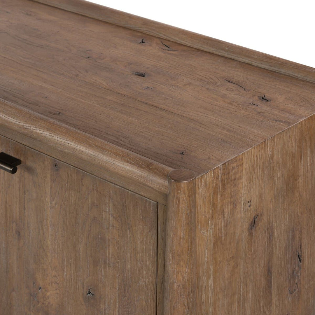 Glenview 6 Door Sideboard - Weathered Oak