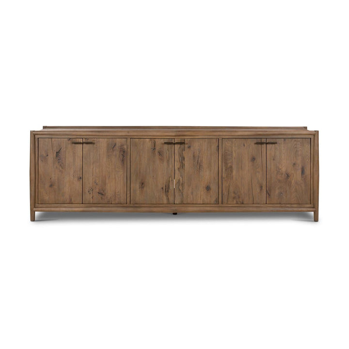 Glenview 6 Door Sideboard - Weathered Oak