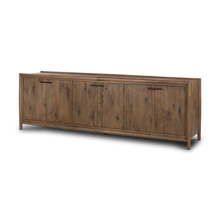 Glenview 6 Door Sideboard - Weathered Oak