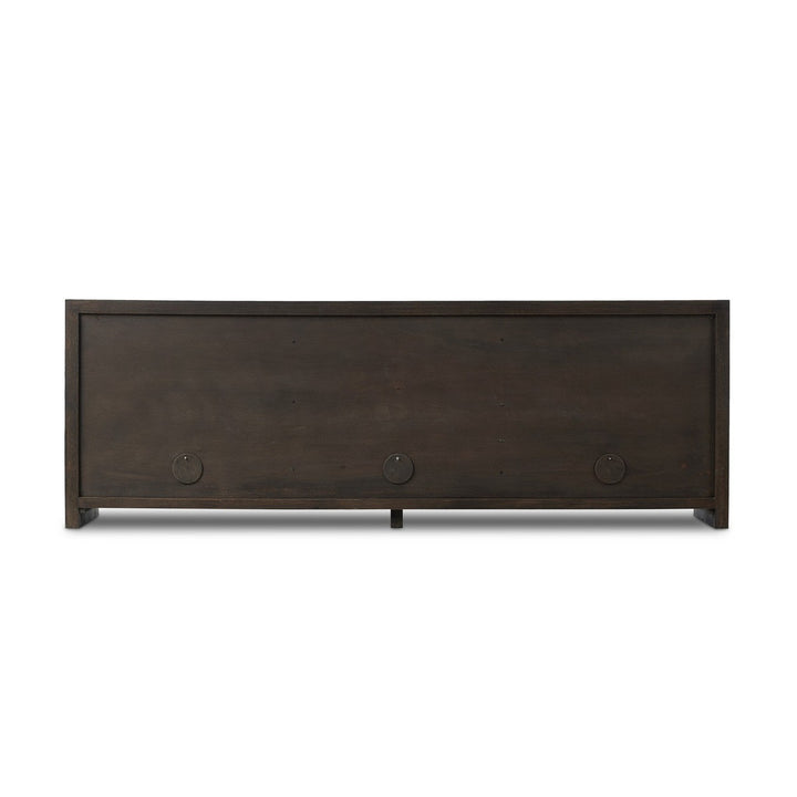 Anderson 6 Door Sideboard - Espresso Oak - Dark Brown