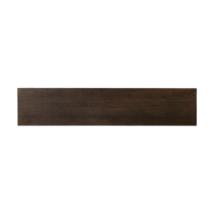 Anderson 6 Door Sideboard - Espresso Oak - Dark Brown