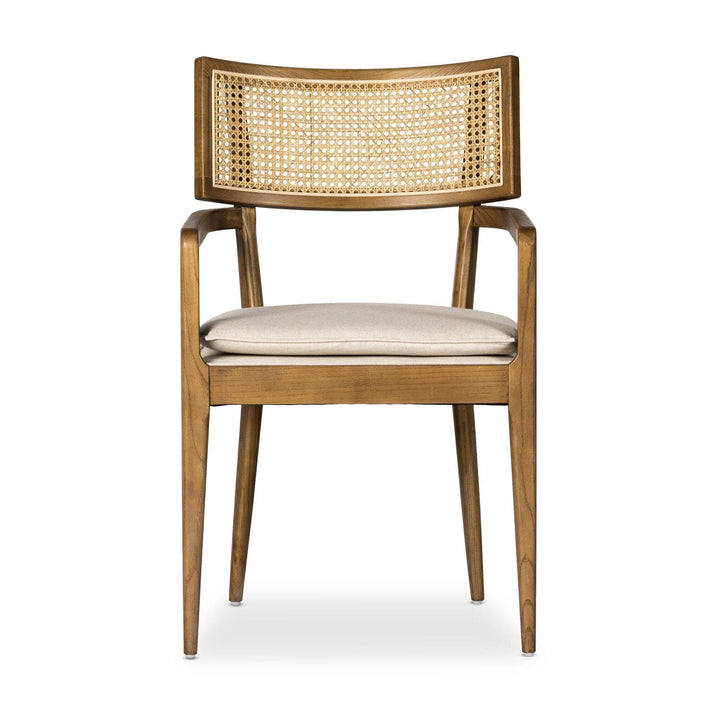 Lennox Dining Armchair - Savile Flax