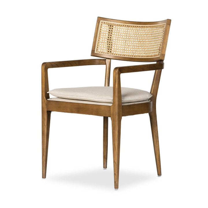 Lennox Dining Armchair - Savile Flax