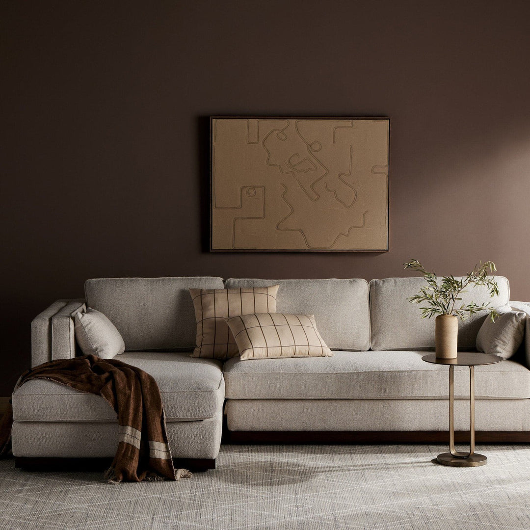 Ashford 2-Piece LAF Sectional W/ Chaise - Nova Taupe