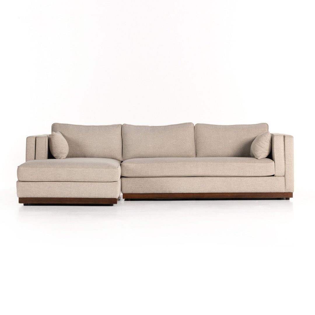 Ashford 2-Piece LAF Sectional W/ Chaise - Nova Taupe