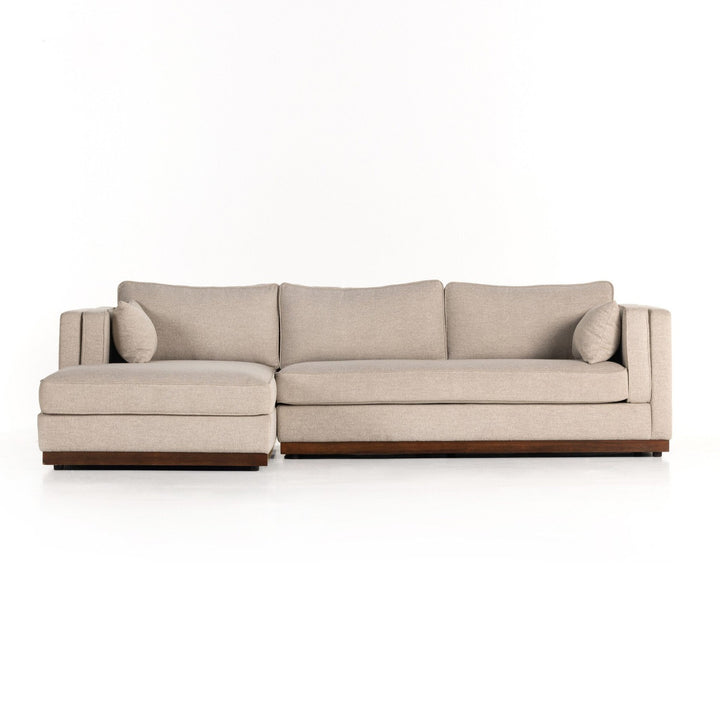 Ashford 2-Piece LAF Sectional W/ Chaise - Nova Taupe